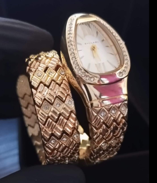bvlgari gold white inside